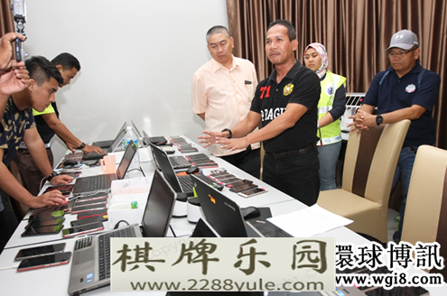 博彩资讯国网赌集团藏身马来西亚豪宅警方取缔