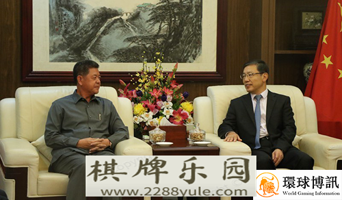 西港省长会见中国大使称法网赌对当地有帮助