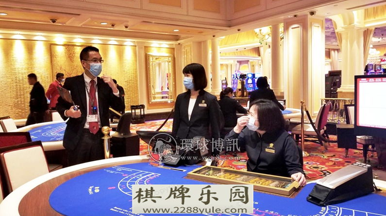 澳门所泰国网上赌场有赌场员工都已佩戴口罩上